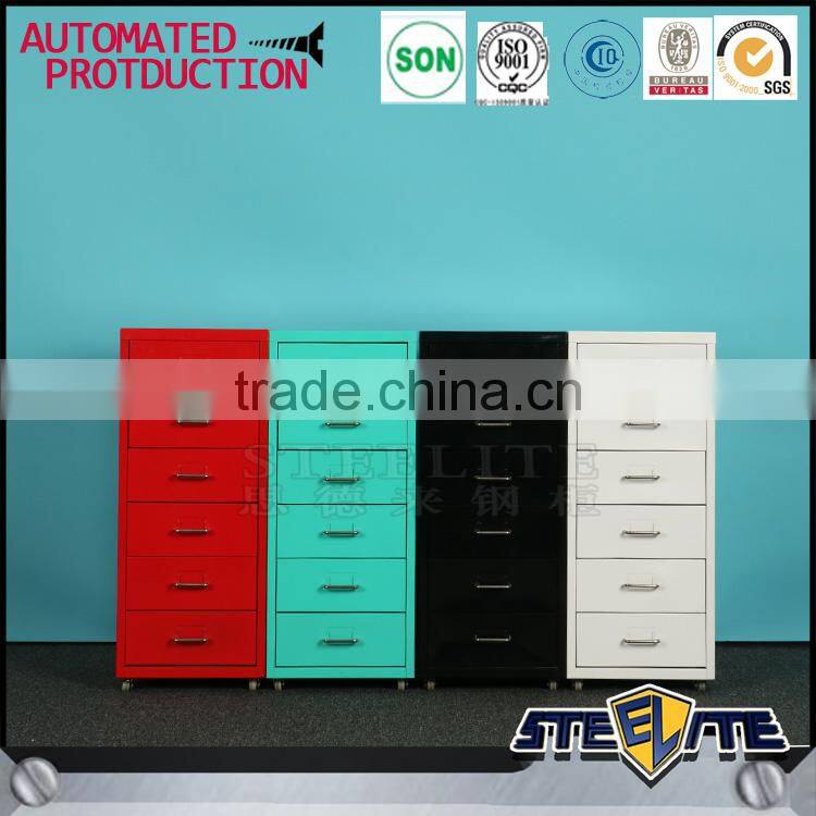 2017 New Office Furniture Mobile Pedestal Steel Filing Cabinet
