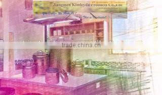 Metal debossed cylinder bread bin canister set of 5