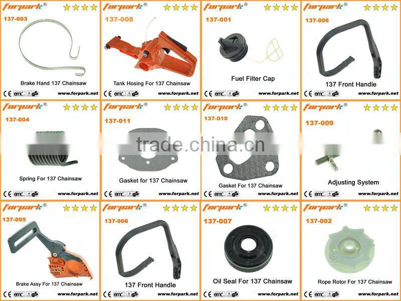 Professional Garden tools Forpark 137 chainsaw oil tank housing