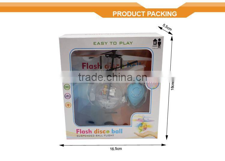 Auto Induction luminous microlight light aircraft flying ball helicopter