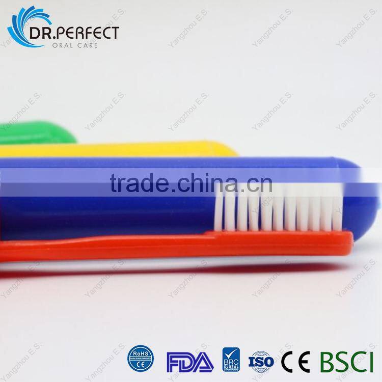 2017 New Arrival Travel Toothbrush With Toothpaste Plastic Tube Packing Portable Toothbrush