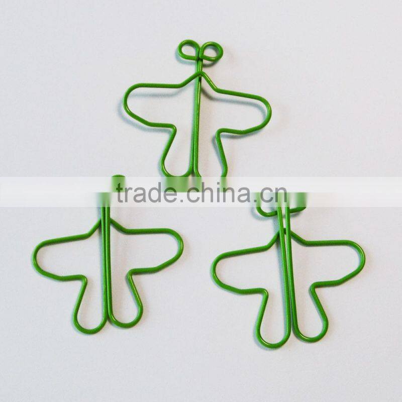 Decorative customer shaped fancy butterfly paper clips