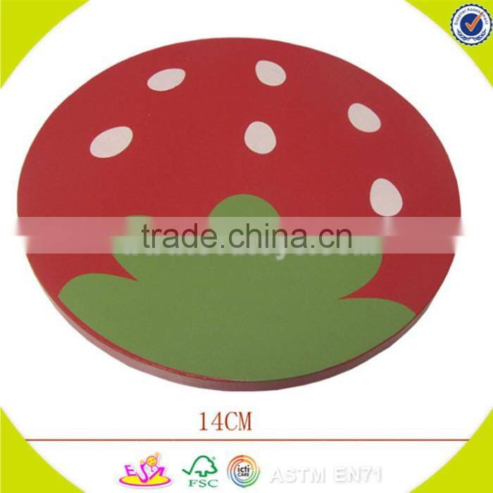 wholesale baby wooden birthday cake set toy, top fashion kids wooden chocolate cake, funny wooden birthday cake set toy W10B101