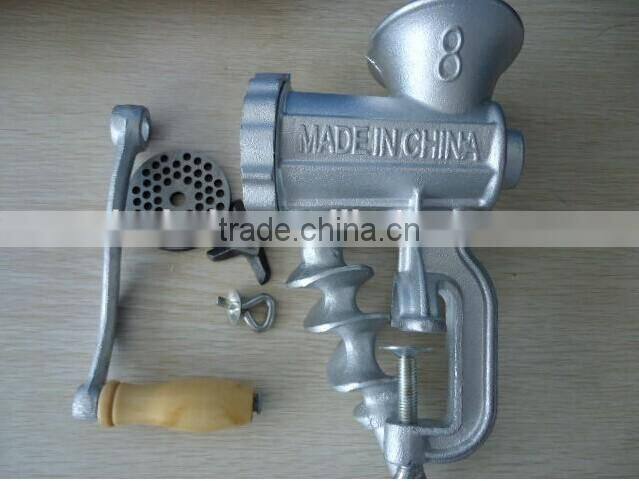 hand operating meat mincer/manual meat grinder