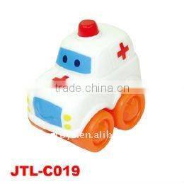 Mini squeeze plastic car toy