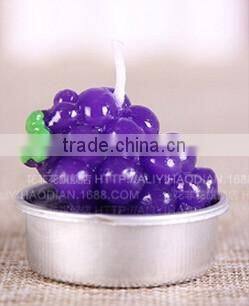 Cactus and Grape Plant Birthday Scented Candle