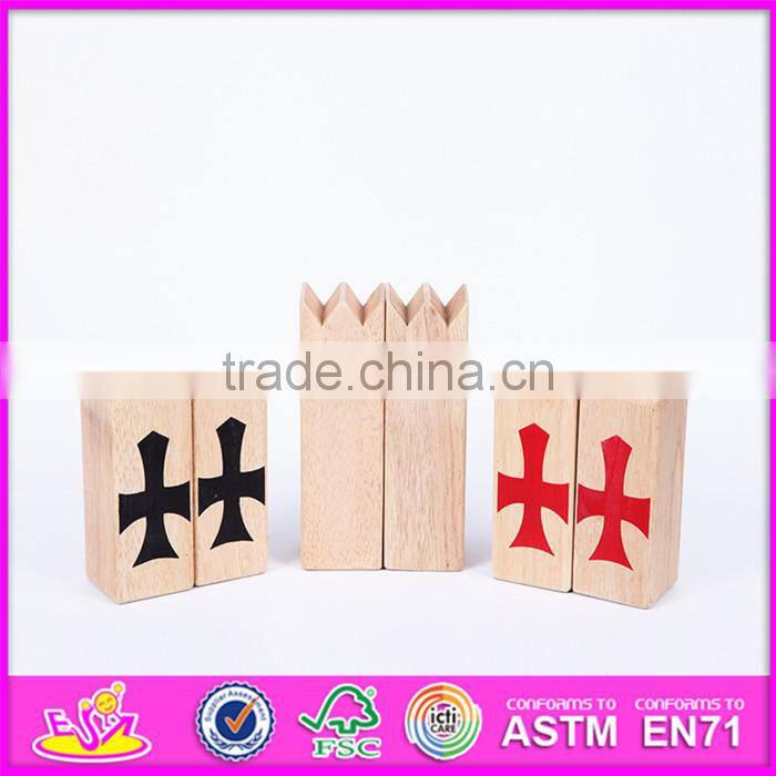 2016 Outdoor garden the king and the soldiers wooden toy garden outdoor W01A174