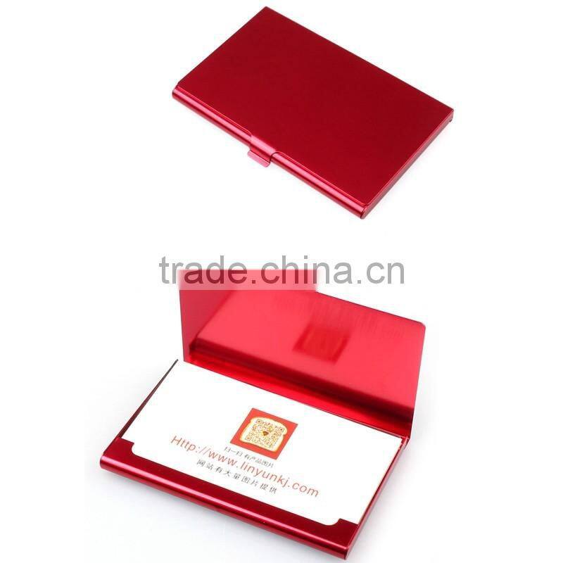 New Business Name Card Case Metal Box Keeper Holder