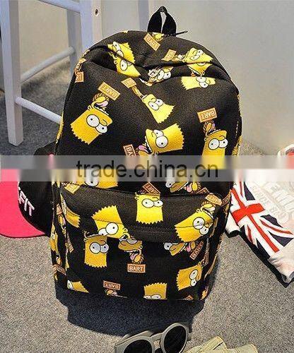 2015 New design fashion promotional child school bag/Leisure shoulder straps backpack/Popular school backpack