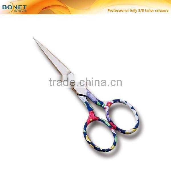 S16008P2 8"+4" Professional fully stainless steel tailor scissors with heat transfer