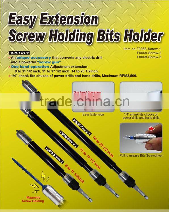 Easy Extension Screw Holding Bits Holder