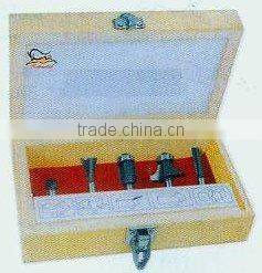 tungsten carbide tipped router bit for wood--5pcs kit packing Carol-(0801)