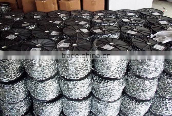 factory price galvanized welded steel link chain short link chain