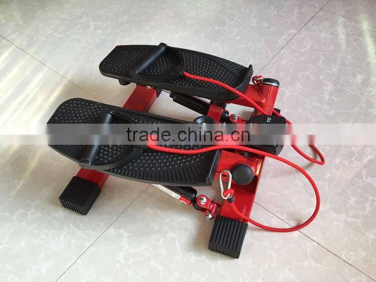 2016 mini gym equipment stair stepper with rope for home fitness