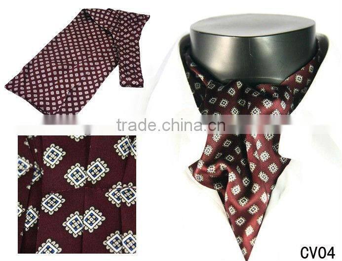 Men's 100% Natural Silk Dressed Neckerchief