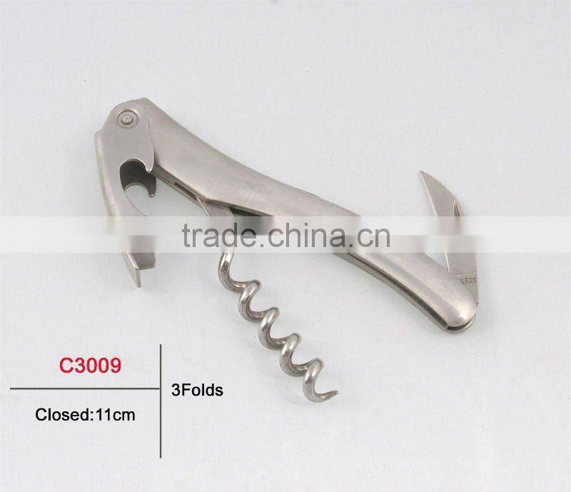 cheap bottle opener can opener wine opener metal bottle opener beer promotion cork remover(C3009)