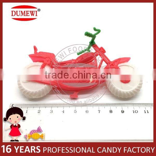 Cheap Plastic Toy Manufacturer Lollipop Motorcycle Candy Toy