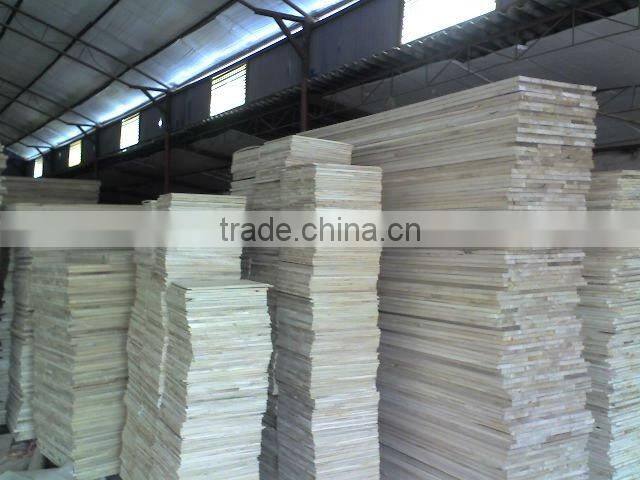 heze kaixin paulownia edge glued /strip wood ceiling