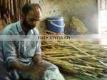 RATTAN ESCRIMA STICKS PAIR Made of Cane with Burnt Smoke In Natural Color