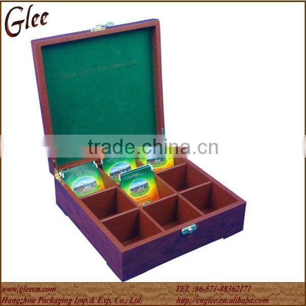 Small High Quality Coffee Tea packing Wooden Boxes