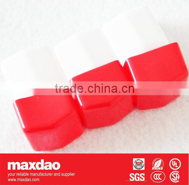 PS-6153-2-WHITE unistut end cover cables hose clamps electrical cables and pipes