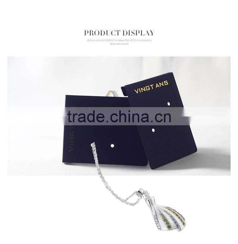 Variou Styles Paper Jewellery Hanger Tag