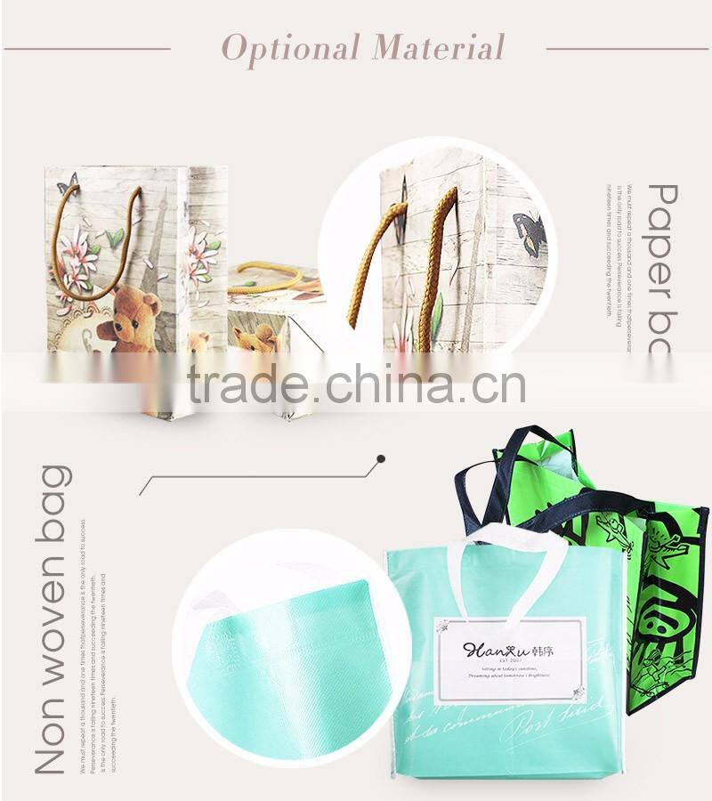 Fashion Design Colorful Art Paper Shopping Bags