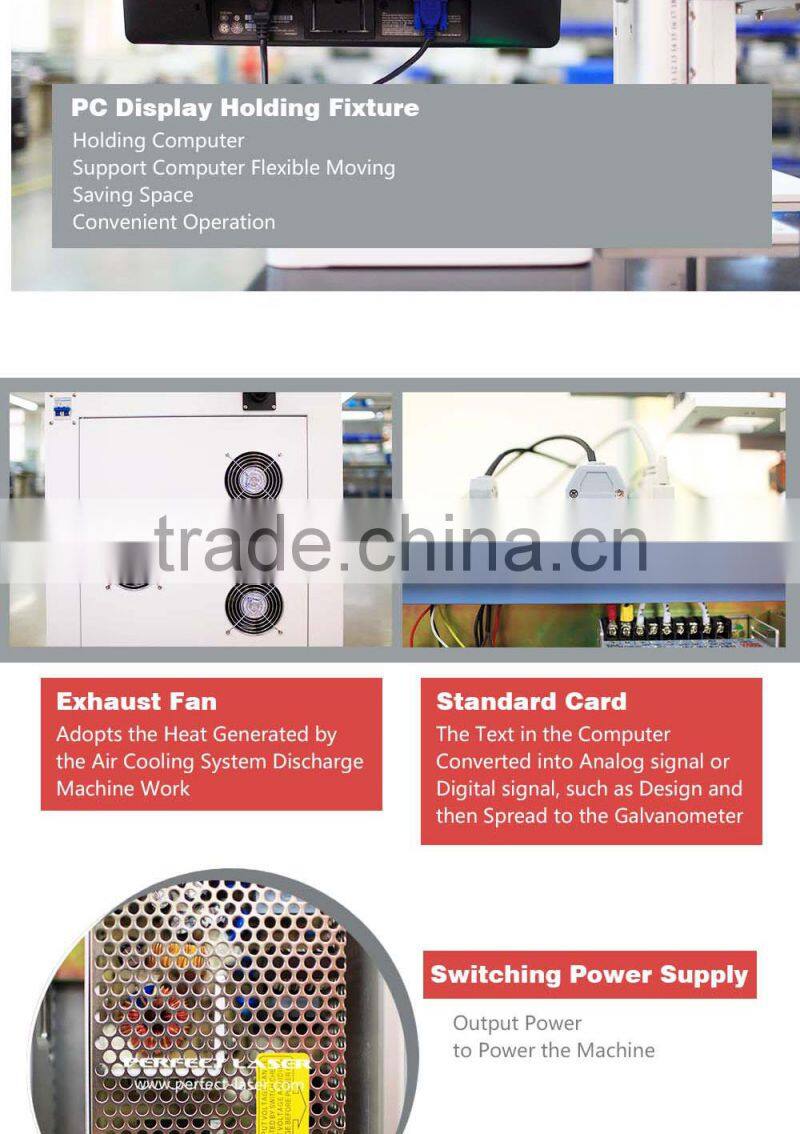 2016 Floor Stand Laser Marking Machine ear tag laser marker