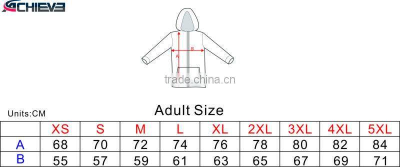 100% polyester sublimation sportswear single Custom Hoodies