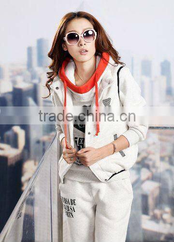 New Winter Three- piece Suit Thick Casual Hoodies