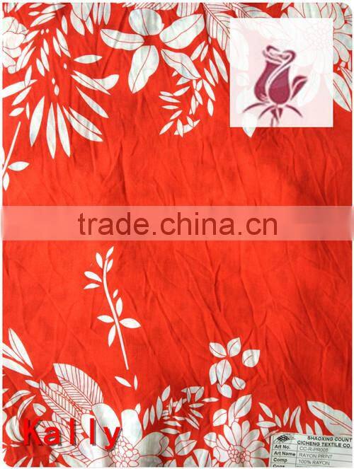 K shaoxing cicheng textile 2014 high qulity woven dyed rayon fabric