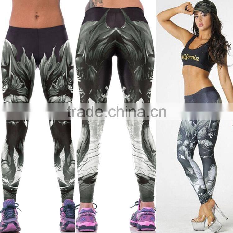 Custom Fitness female full leg length yoga pants wholesale on sale