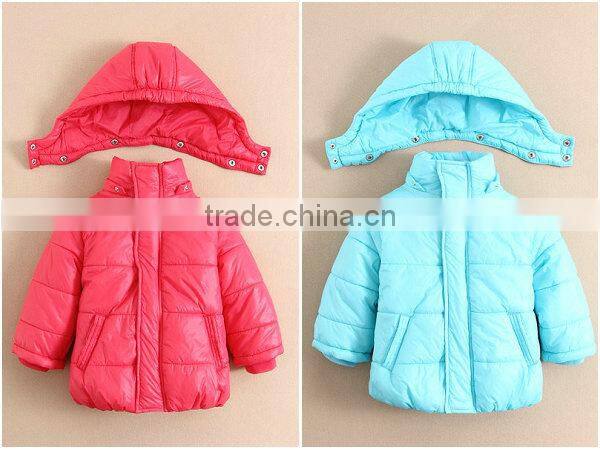 MOM AND BAB kids collect waist baby quilted coat, hot sale girls quilted coats