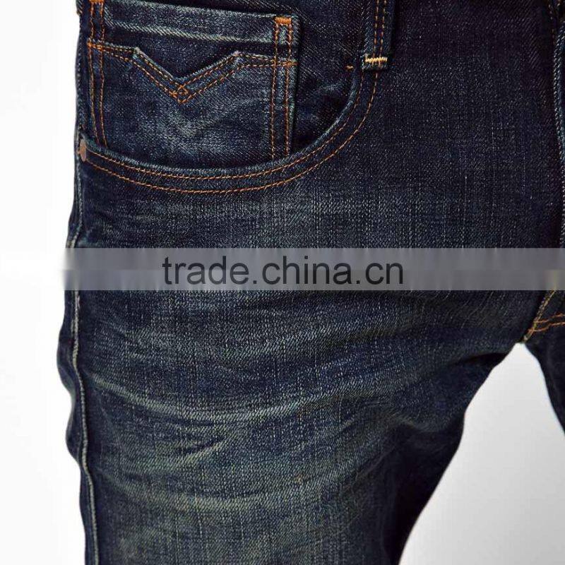 denim pocket with design jeans hombre slim casual wear for men