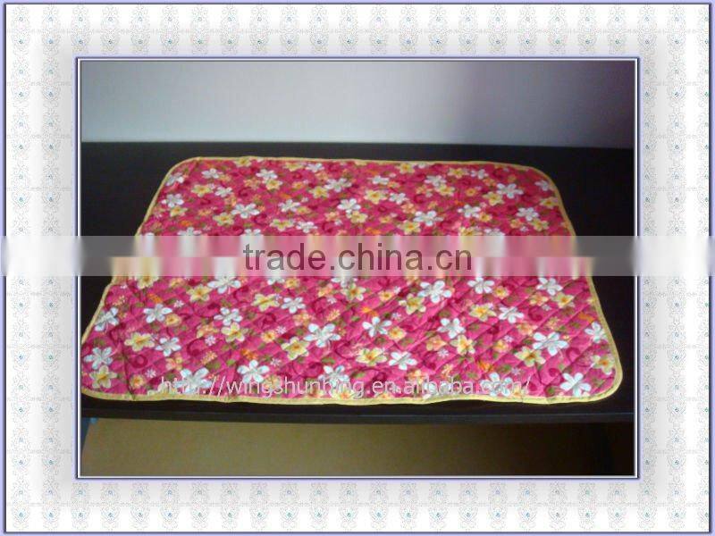 100% cotton baby bed quilt
