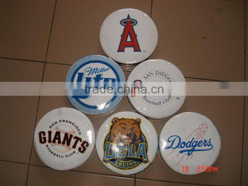 Reactive printing compress beach towel