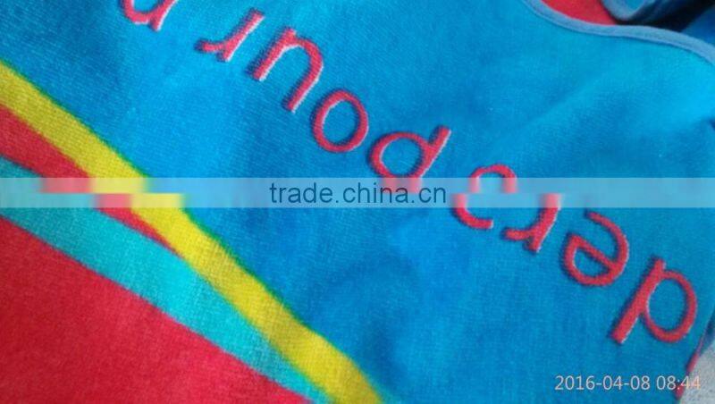 Carton printing design round beach towels wholesale