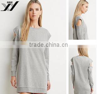 Long sleeve woman's shirt dress
