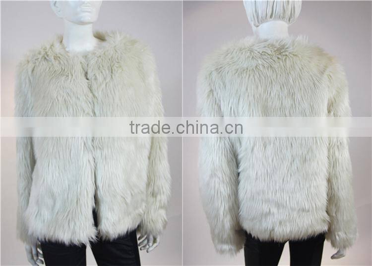 knitted mink fur coat