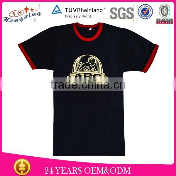fashion cheap printing custom plain t shirt wholesale