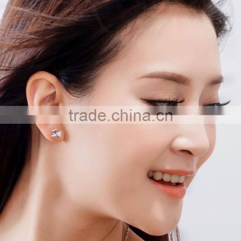 Popular Silver beautiful Stud Earrings for Women and Girls Jewelry