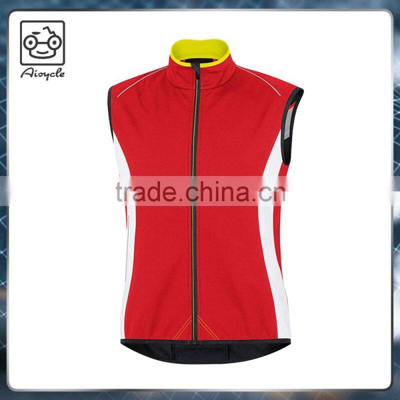 2016 new outdoor bicycle short sleeveless windproof cycling jackets