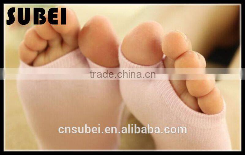 Anti-slip two toe socks, cotton boat socks