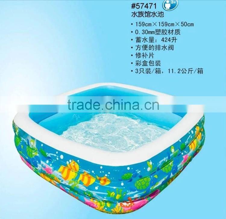 INTEX Outdoor Cartoon Family Children Inflatable Pool