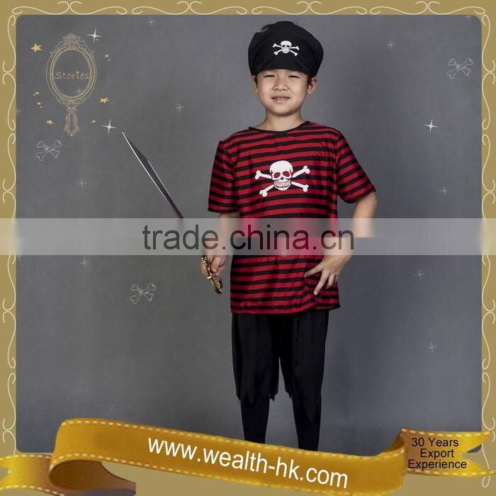 Halloween Cosplay Kids Pirate Costume