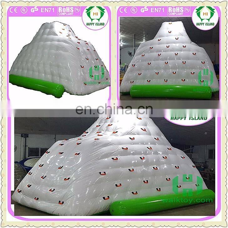 Hot sale inflatable iceberg /Water ring game toy/inflatable water toy for adult