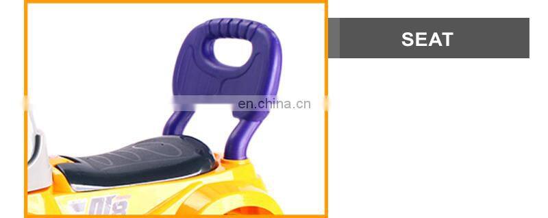 103CM F/W truck with light&music (yellow/blue mixed)kids ride on excavator