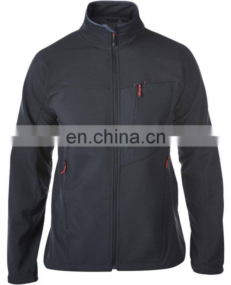 men's hooded softshell jacket