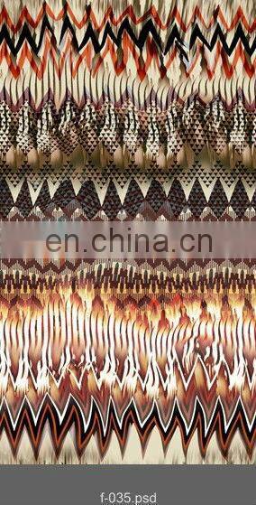 Hot Sale Spandex Silk Crepe De Chine Silk Fabric Digital Print For Man Shirt
