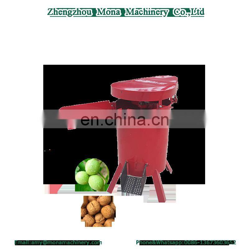 Multifunction green walnut skin peeling machine/ green walnut shell cracking machine for sale